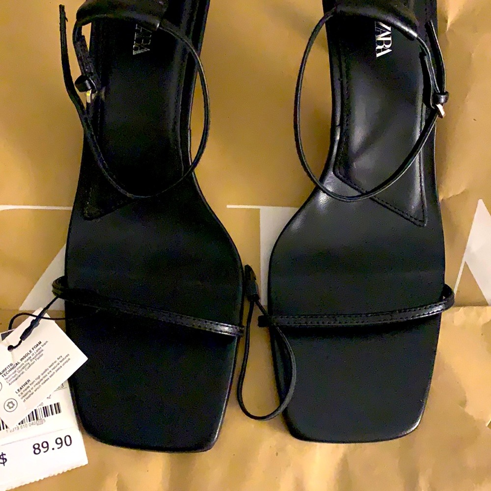 Zara Brand New Never Worn Kitten Heels!